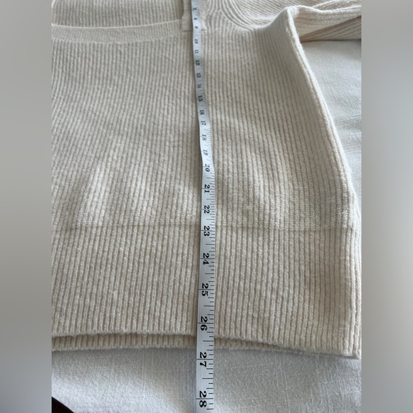 Madewell Women’s Plus Melwood Square-Neck Pullover Sweater 1X Wool Blend - Picture 8 of 10